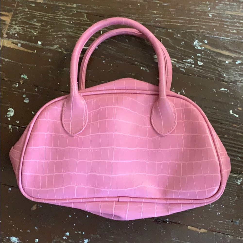 Pink mini purse